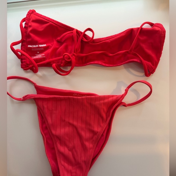 PacSun Vibrant Red Bikini Set - Picture 2 of 4